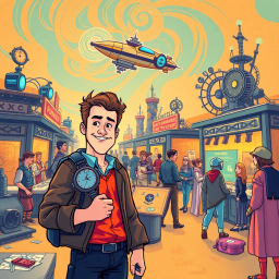 ChronoClash: Whose Time Is It Anyway? - Text-based game