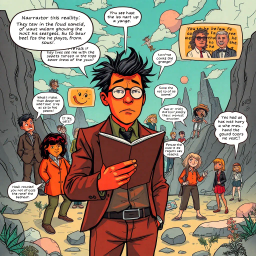 MetaQuest: Whose Adventure Is It Anyway? - Text-based game