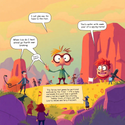 Whose Adventure Is It Anyway? - Text-based game