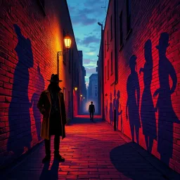 Whose Shadow Is It Anyway? - Text-based game