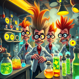 Whose Lab is it Anyway? - Text-based game