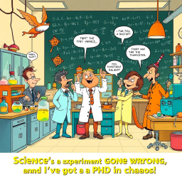 Whose Lab Is It Anyway? - Text-based game