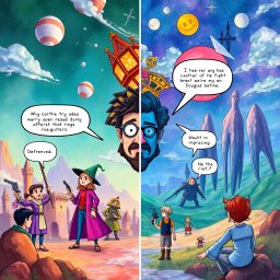 Whose Adventure Is It Anyway? - Text-based game