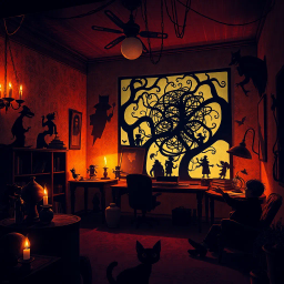 Whose Shadow Is It Anyway? - Text-based game