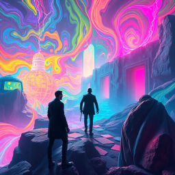 Spectrum Wars: Which Dimension Is It Anyway? - Text-based game