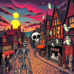 Gothic Comedy text games