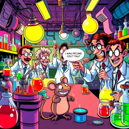 Whose Lab Is It Anyway? - Text-based game