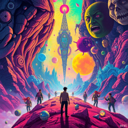 Spectrum Wars: Which Dimension is it Anyway? - Text-based game