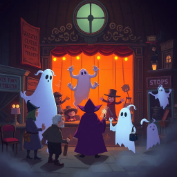 Hello, Whose Ghost Is It Anyway? - Text-based game