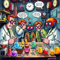 Whose Lab is it Anyway? - Text-based game