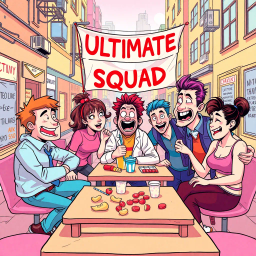 Whose Squad Is It Anyway? - Text-based game