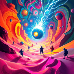 Spectrum Wars: Which Dimension is it Anyway? - Text-based game