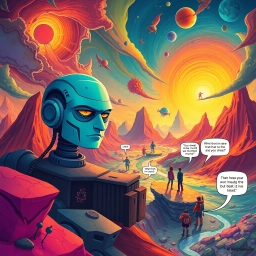 Spectrum Wars: Which Dimension is it Anyway? - Text-based game