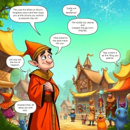 Prophecy Punchline - Text-based game