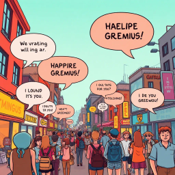 Whose Hellos Are These Anyway? - Text-based game