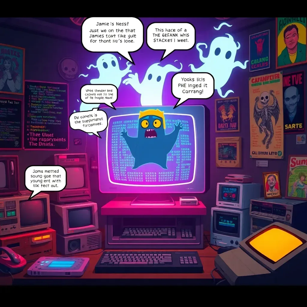 Pixel Haunt: Debugging the Dead