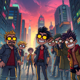 Squad Goals: Battle of Wits - Text-based game