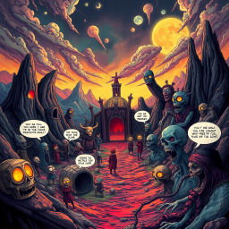 Whose Nightmare Is It Anyway? - Text-based game