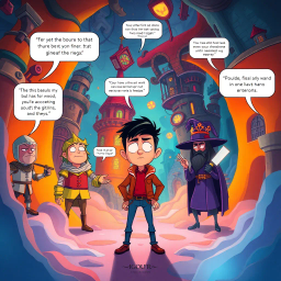 MetaQuest: Whose Adventure is it Anyway? - Text-based game