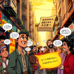 Code-Switch Chronicles: Whose Hello Is It Anyway? - Text-based game