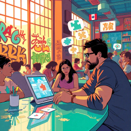 Code Switch Chronicles: Whose Hello is It Anyway? - Text-based game