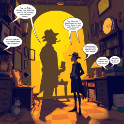 Whose Shadow is This, Anyway? - Text-based game