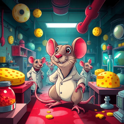 Rat Race: Lab Legends - Text-based game