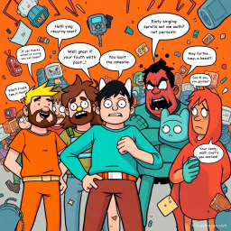 Whose Adventure Is It Anyway? - Text-based game