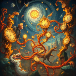 Temporal Tangle: Whose Time Is It Anyway? - Text-based game