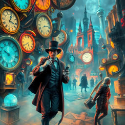 Chrono-Caper: Whose Time Is It Anyway? - Text-based game