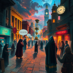 Chrono-Caper: Whose Time Is It Anyway? - Text-based game