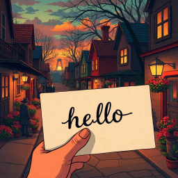 Whose Hellos Are These Anyway? - Text-based game