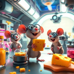 Lab Rats: Whose Lab Is It Anyway? - Text-based game