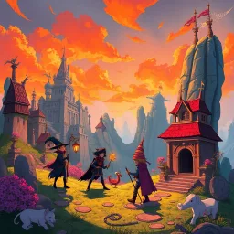 Fable Fracas: The Narrator's Dilemma - Text-based game