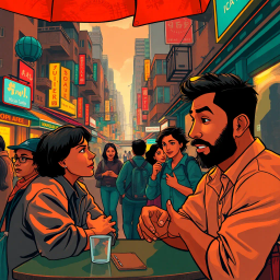 Code Switch Chronicles: Whose Hello Is It Anyway? - Text-based game