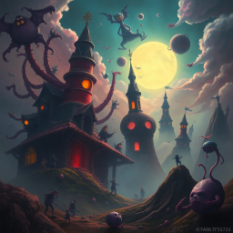 Whose Nightmare Is It, Anyway? - Text-based game