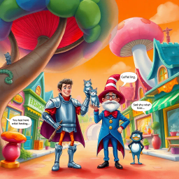 Whose Adventure Is It Anyway? - Text-based game