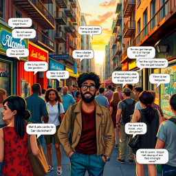 Code Switch Chronicles: Whose Hello Is It Anyway? - Text-based game