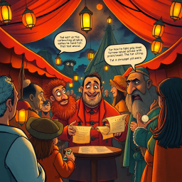 Oracles & Outrage - Text-based game