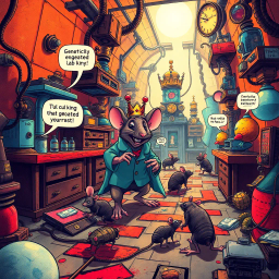 Lab Rats: Who's the Experiment Now? - Text-based game