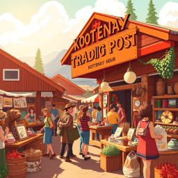 Kootenay Trading Post - Text-based game