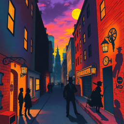 Whose Shadow is it Anyway? - Text-based game