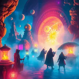 Spectrum Wars: Which Dimension Is It Anyway? - Text-based game