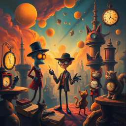 Chrono-Caper: Whose Time Is It Anyway? - Text-based game