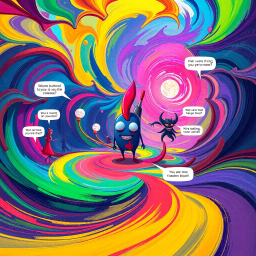 Spectrum Wars: Which Dimension Is It Anyway? - Text-based game