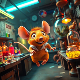 Lab Rats: Who’s Lab Is It Anyway? - Text-based game