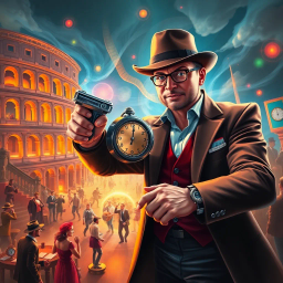 Chrono-Caper: Whose Time Is It Anyway? - Text-based game