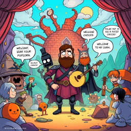 Whose Adventure Is It Anyway? - Text-based game