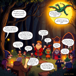 Whose Prophecy Is It Anyway? - Text-based game