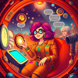 Chrono-Caper: Whose Time Is It Anyway? - Text-based game